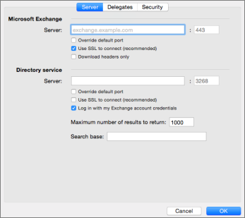 office 365 mac mail settings for exchange cloud